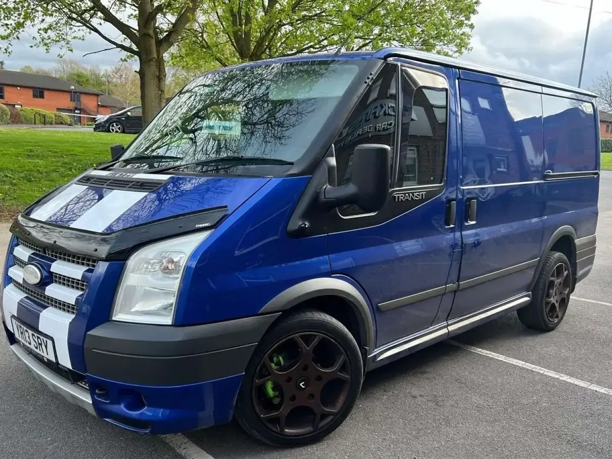 Used Ford Transit Sport 140 HP (102 kW) 2013 Blue Van