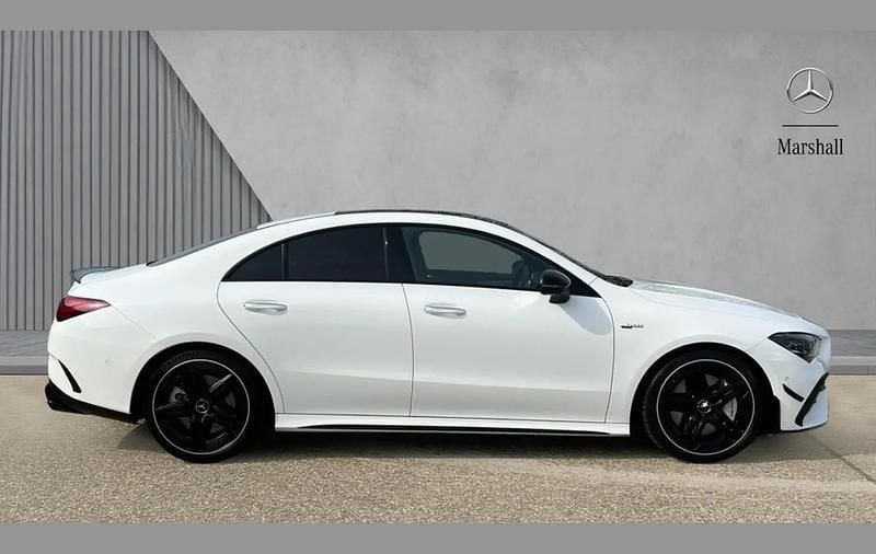 Used Mercedes CLA35 AMG Premium Plus 301 HP (221 kW) 2024 White Coupe