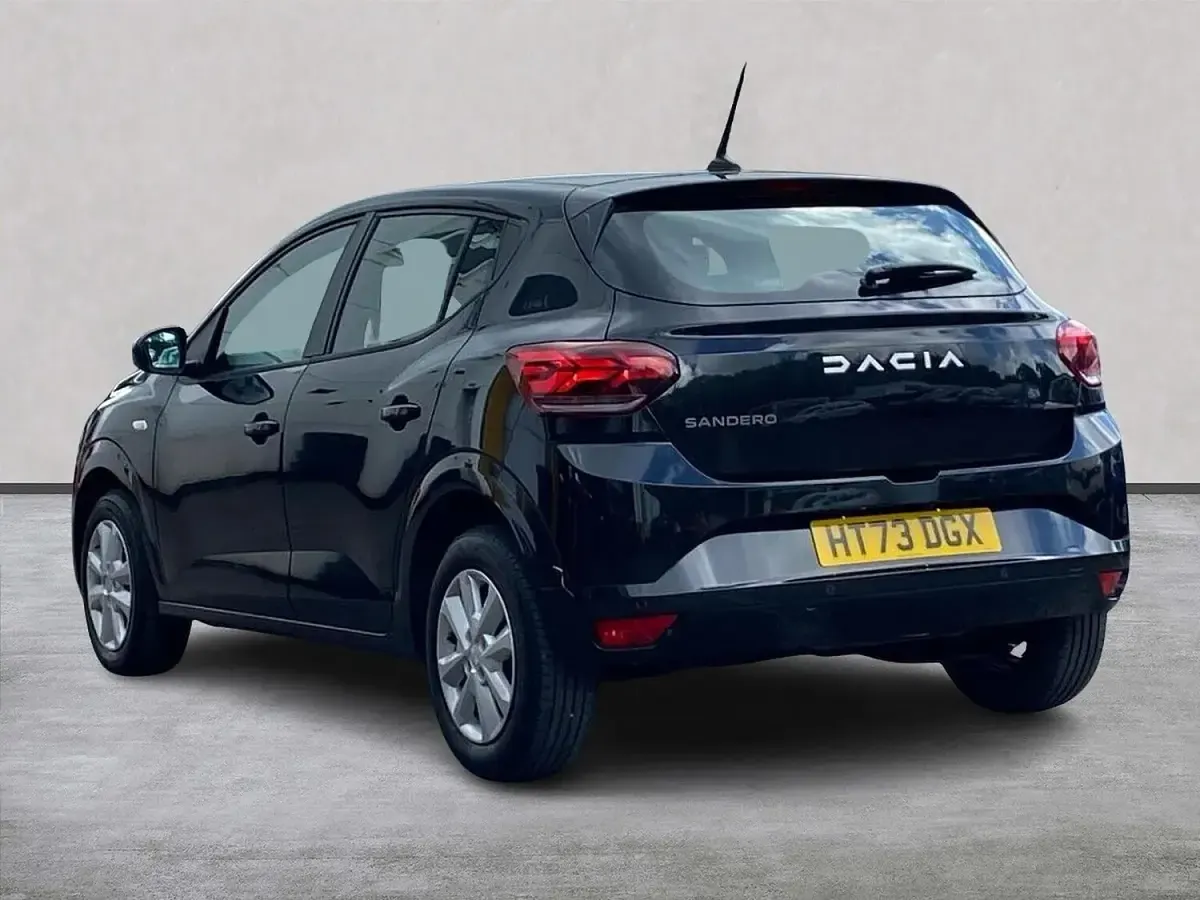 Used Dacia Sandero Expression 100 HP (73 kW) 2023 Black Hatchback