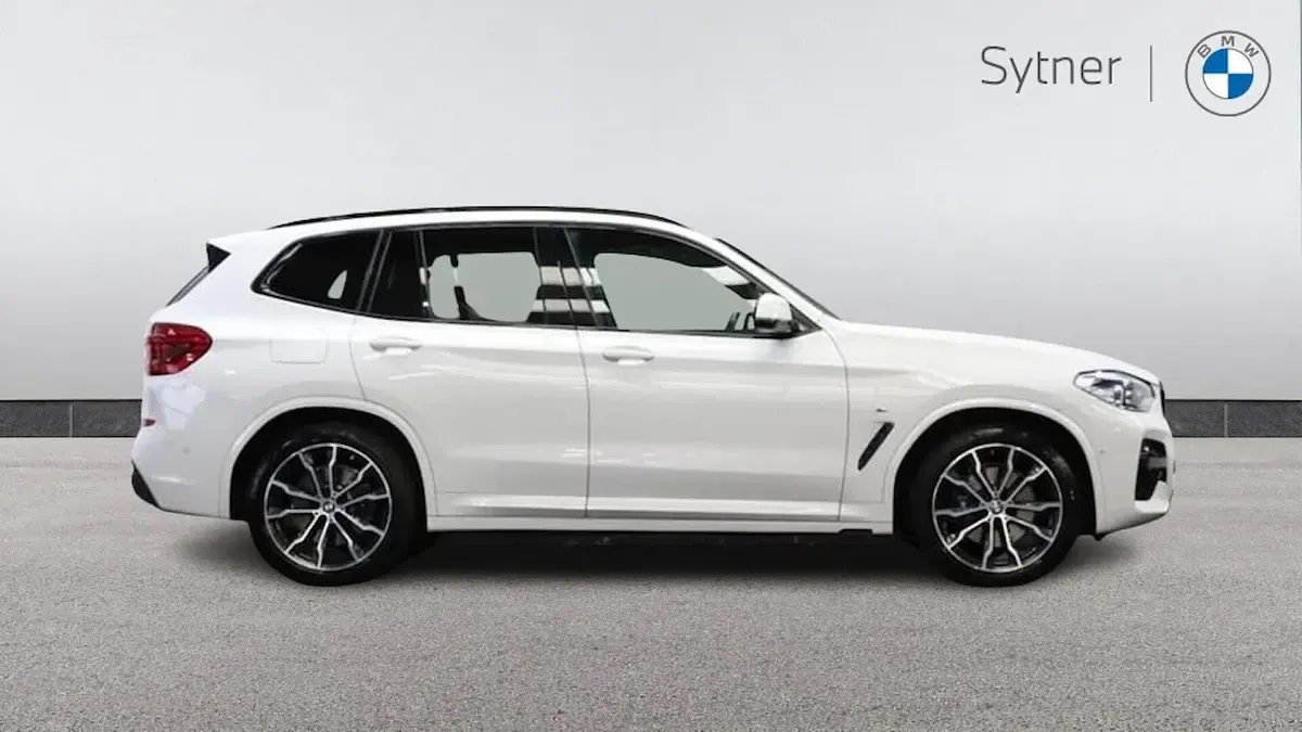 Used BMW X3 M Sport 187 HP (137 kW) 2021 White SUV