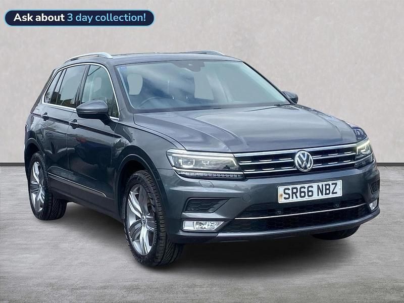 Used VW Tiguan SEL 2016 Grey SUV