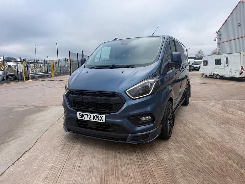 Used Ford Transit Custom Limited 130 HP (95 kW) 2022 Blue Van