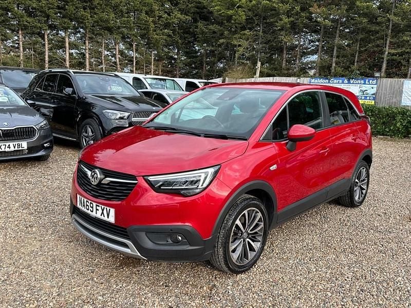 Used Vauxhall Crossland X Elite 130 HP (95 kW) 2020 Red SUV