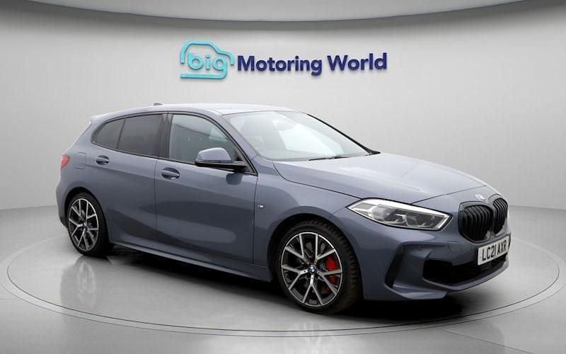 Used BMW 128 M Sport 265 HP (194 kW) 2021 Grey Hatchback