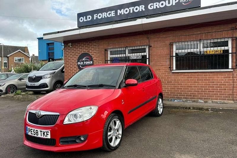 Used Skoda Fabia Sport 2008 Red Hatchback