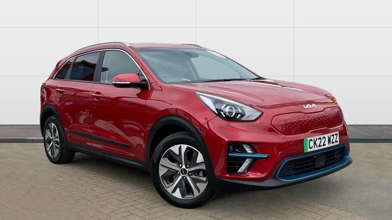 Red Used 2022 Kia e-Niro 2 SUV | £15,163 (Fair price) - Image 1/3