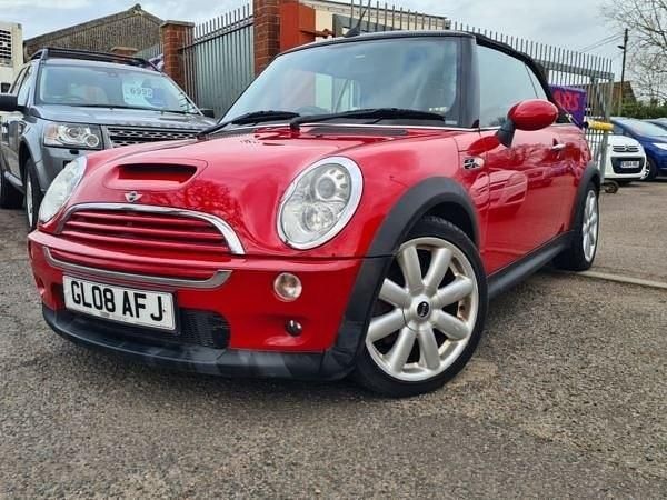 Used Mini Cooper S Cabriolet 2008 Red Cabriolet