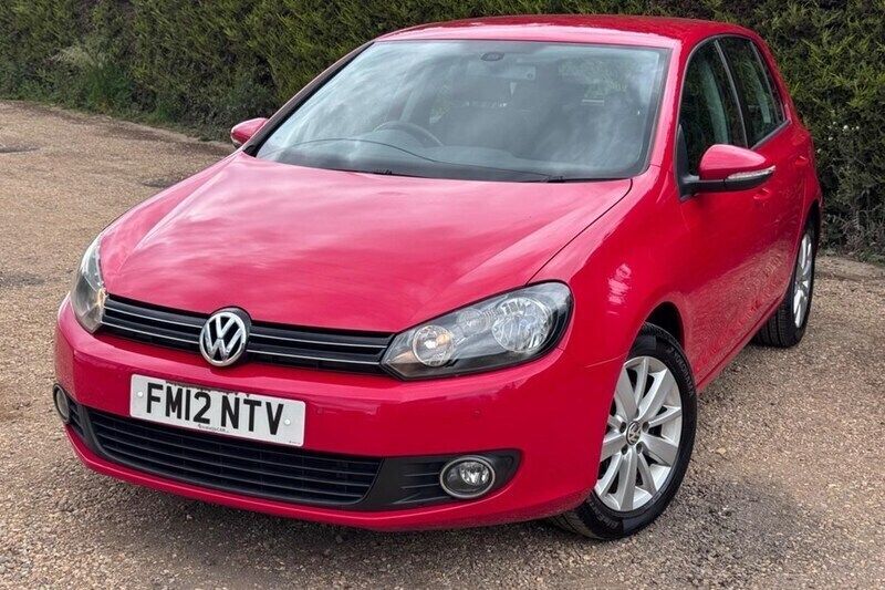 Red Used 2012 VW Golf VII Match Hatchback | £2,485 (Super price) - Image 1/1