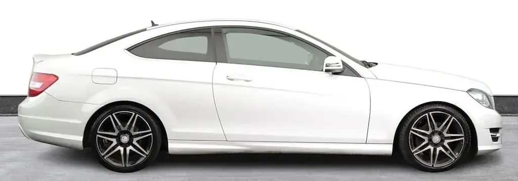 Used Mercedes C180 AMG 2013 White Coupe
