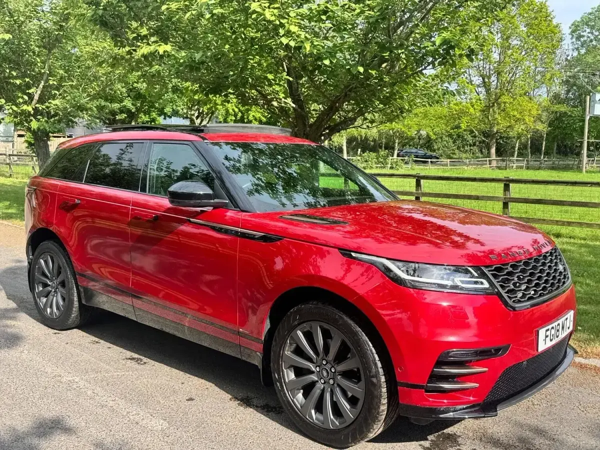 Used Land Rover Range Rover Velar SE Dynamic 236 HP (173 kW) 2018 Red SUV
