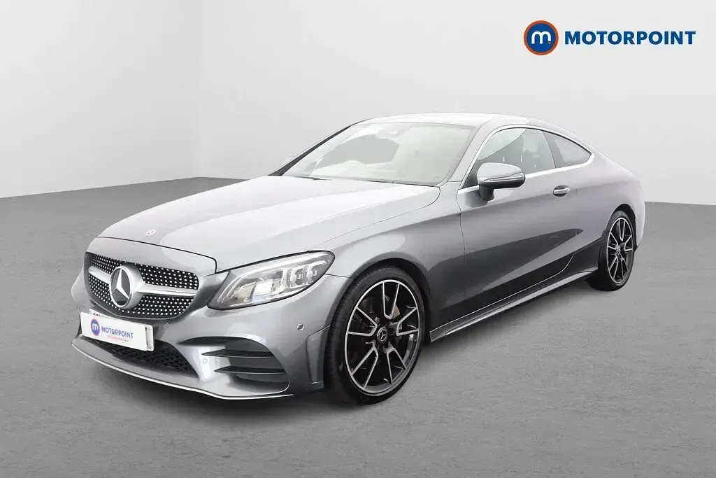 Used Mercedes C300 AMG Line Premium 2019 Grey Coupe
