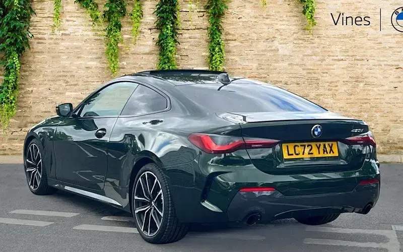 Used BMW 420 M Sport 190 HP (139 kW) 2022 Green Coupe