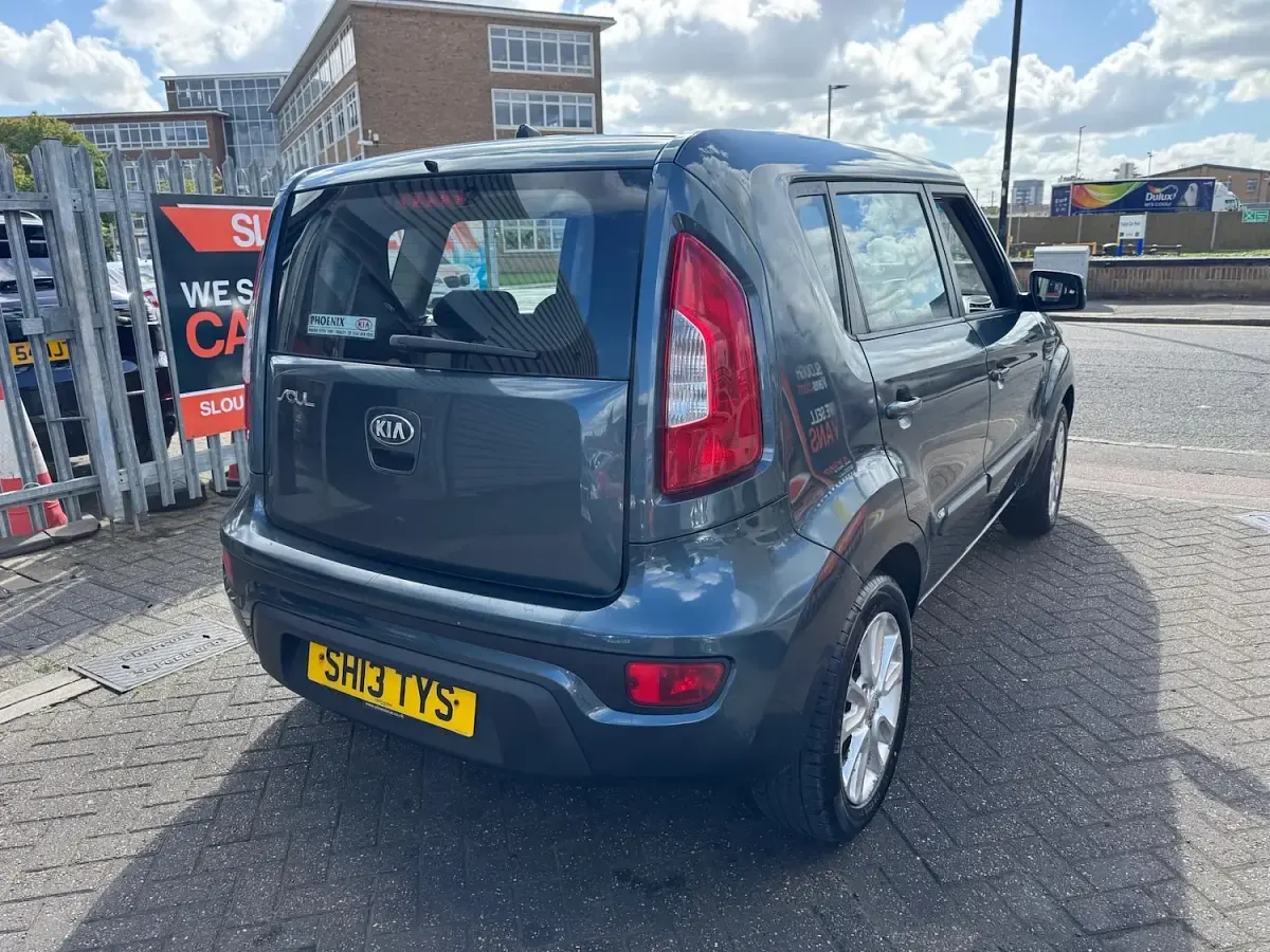 Used Kia Soul 126 HP (92 kW) 2013 Blue SUV