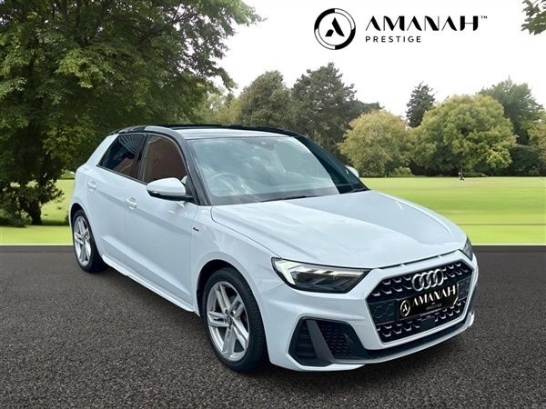 White Used 2019 Audi A1 Sportback S-Line Hatchback | £15,490 (Fair price) - Image 1/1