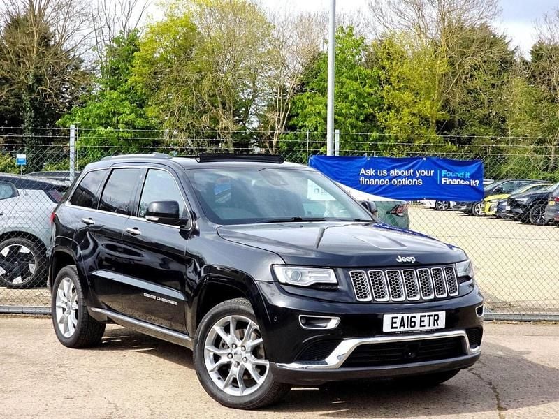 Used Jeep Grand Cherokee Summit 243 HP (178 kW) 2016 Black SUV