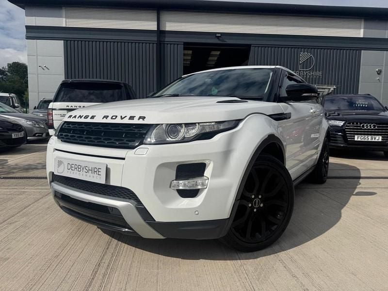 White Used 2011 Land Rover Range Rover evoque Dynamic Coupe | £7,195 (Fair price) - Image 1/4