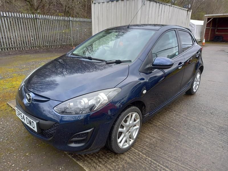 Używany Mazda 2 2014 Niebieski Hatchback