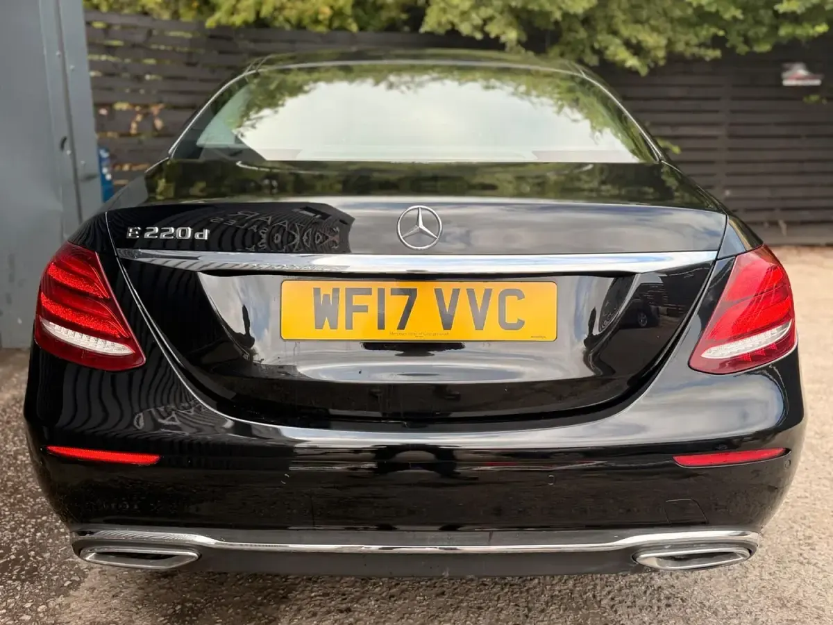 Used Mercedes E220 SE 2017 Black Sedan