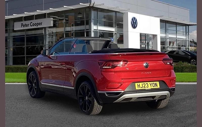 Used VW T-Roc Cabriolet Style 108 HP (79 kW) 2023 Red Cabriolet