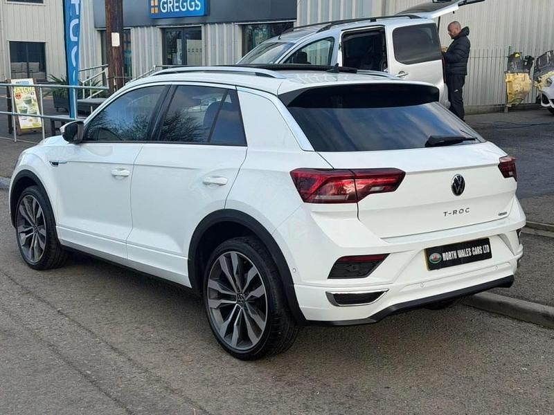 Used VW T-Roc R-line 2025 White SUV