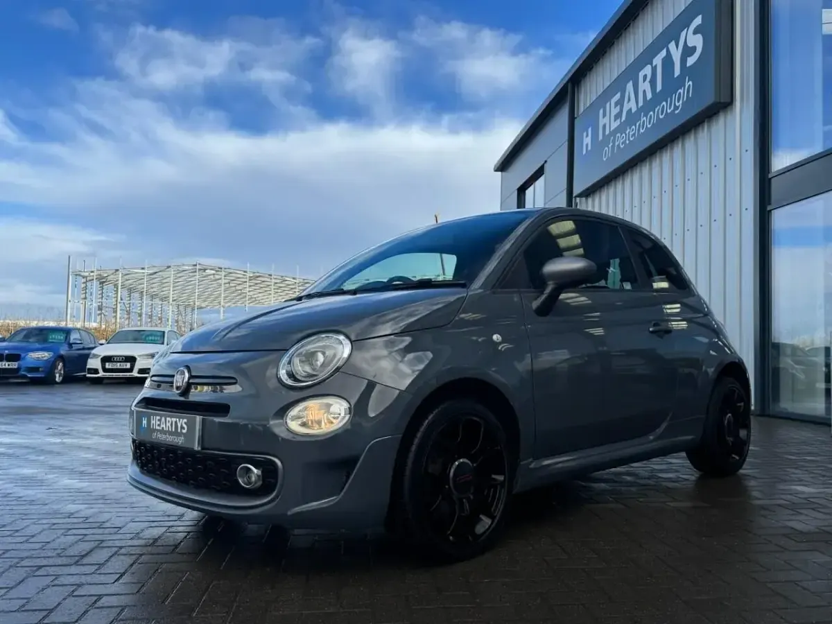 Used Fiat 500 S 69 HP (50 kW) 2016 Grey Hatchback