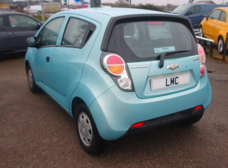 Used Chevrolet Spark 68 HP (50 kW) 2011 Blue Hatchback