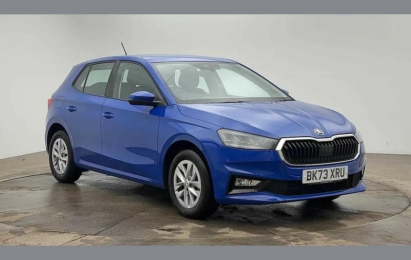 Blue Used 2023 Skoda Fabia Comfort Hatchback | £13,925 (Good price) - Image 1/4