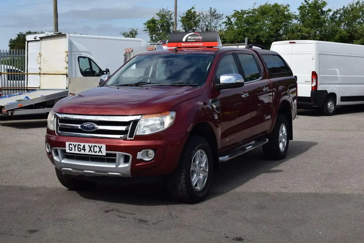 Used Ford Ranger Limited 200 HP (147 kW) 2014 Red Pickup