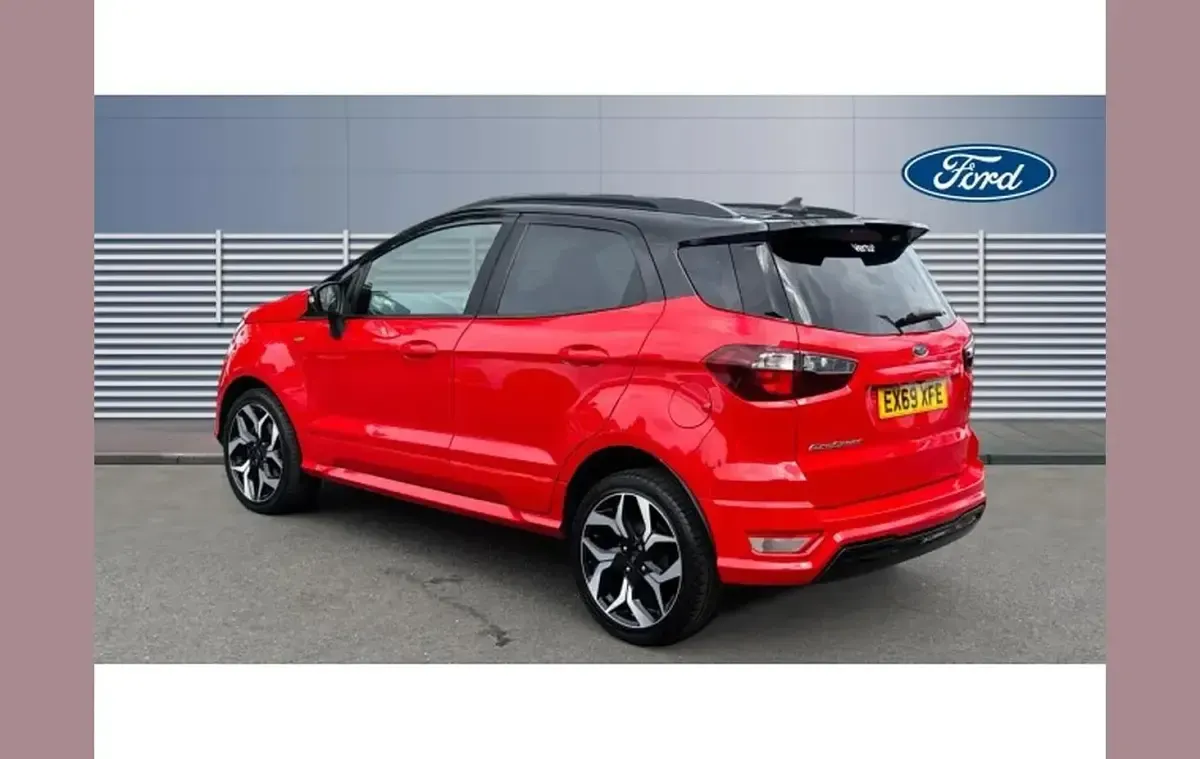 Used Ford Ecosport ST-Line 140 HP (102 kW) 2019 Red SUV