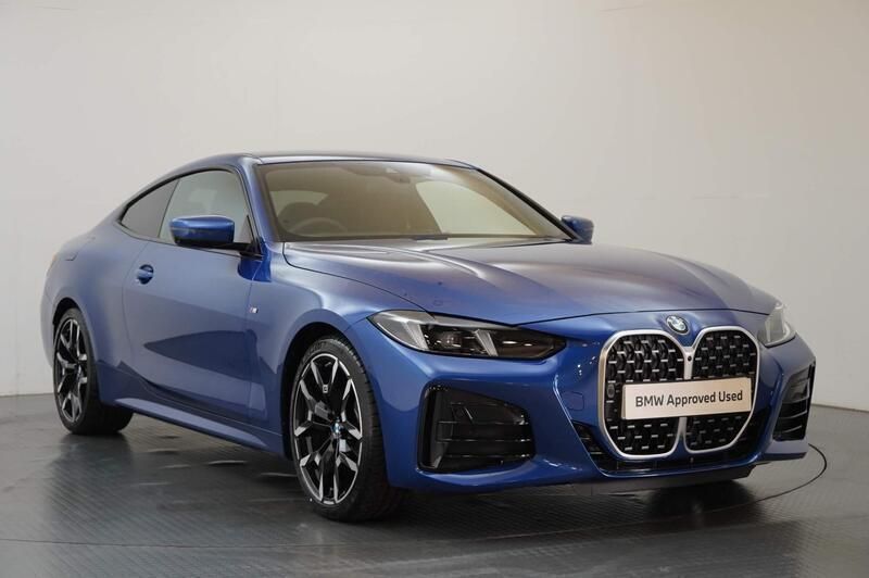 Blue Used 2024 BMW 420 M Sport Coupe | £37,499 (Fair price) - Image 1/4