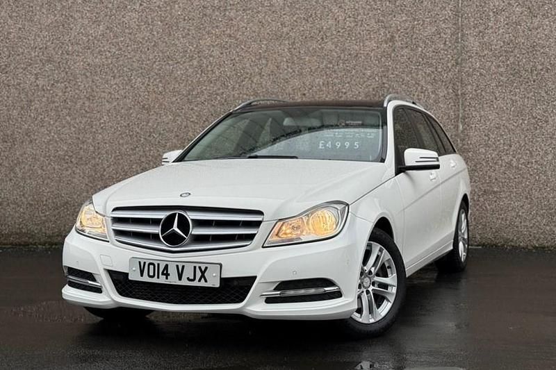 White Used 2014 Mercedes C220 Executive Estate | £4,995 (Super price) - Image 1/1