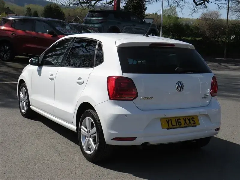 Used VW Polo Match 2016 White Hatchback