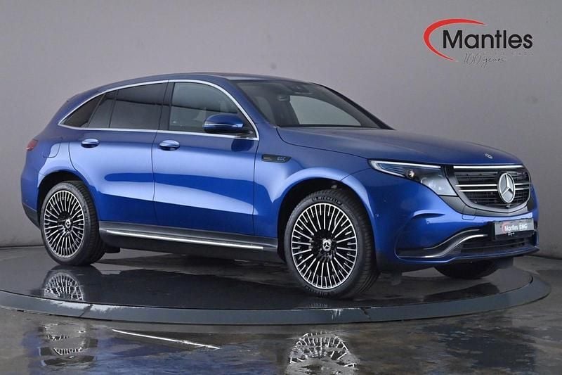 Blue Used 2022 Mercedes EQC400 AMG Line Premium SUV | £25,995 (Fair price) - Image 1/4