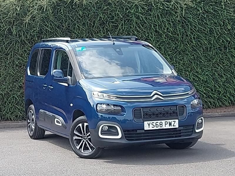 Blue Used 2019 Citroën Berlingo Flair MPV | £13,198 (Fair price) - Image 1/4