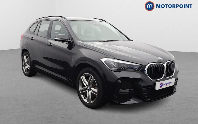 Black Used 2021 BMW X1 M Sport SUV | £21,049 (Fair price) - Image 1/4