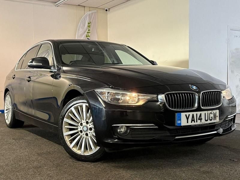 Black Used 2014 BMW 320 Luxury Line Sedan | £6,495 (Good price) - Image 1/4