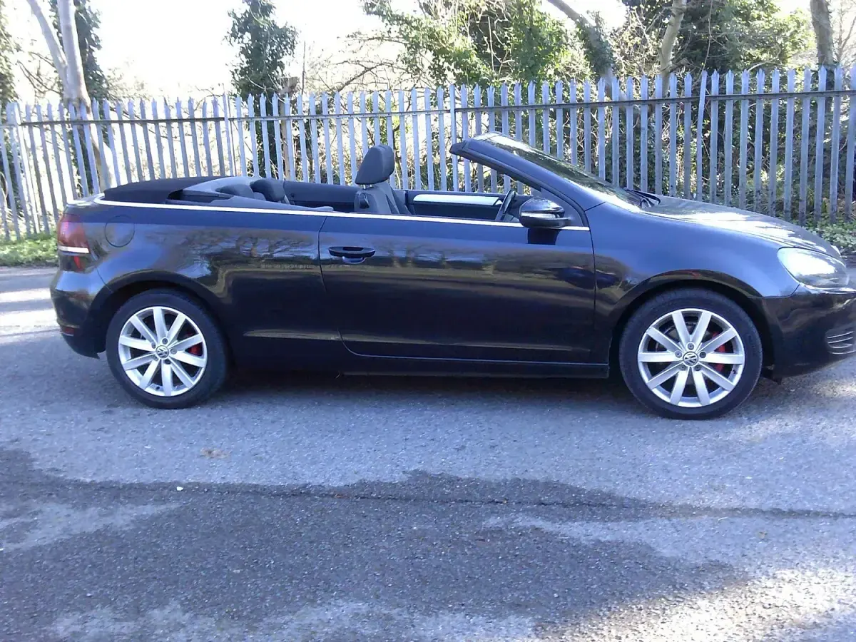 Used VW Golf Cabriolet SE 2013 Black Cabriolet