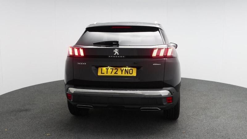 Black Used 2022 Peugeot 3008 GT-line SUV | £23,499 - Image 1/4