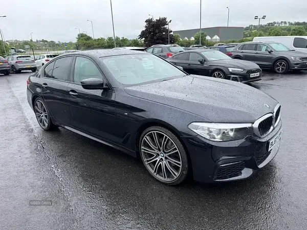 Used BMW 520 M Sport 187 HP (137 kW) 2017 Black Sedan