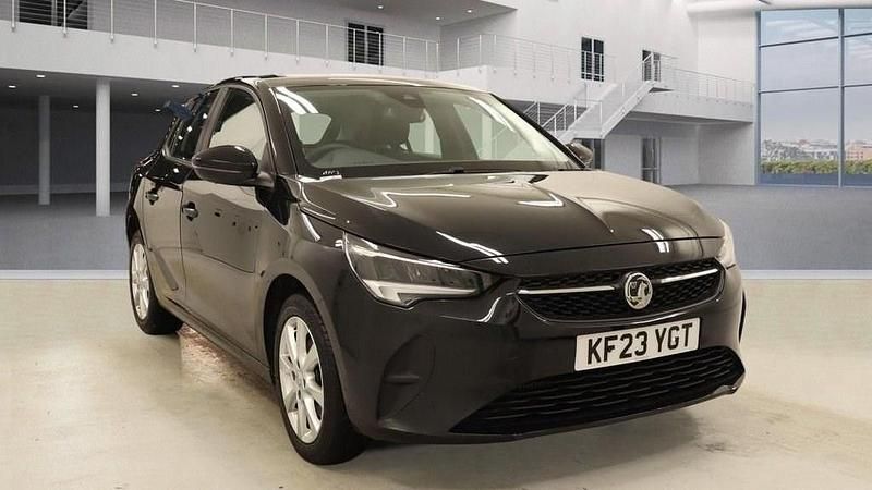 Used Vauxhall Corsa Design Edition 100 HP (73 kW) 2023 Black Hatchback