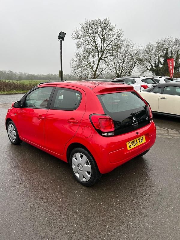 Used Citroën C1 Feel 68 HP (50 kW) 2014 Red Hatchback