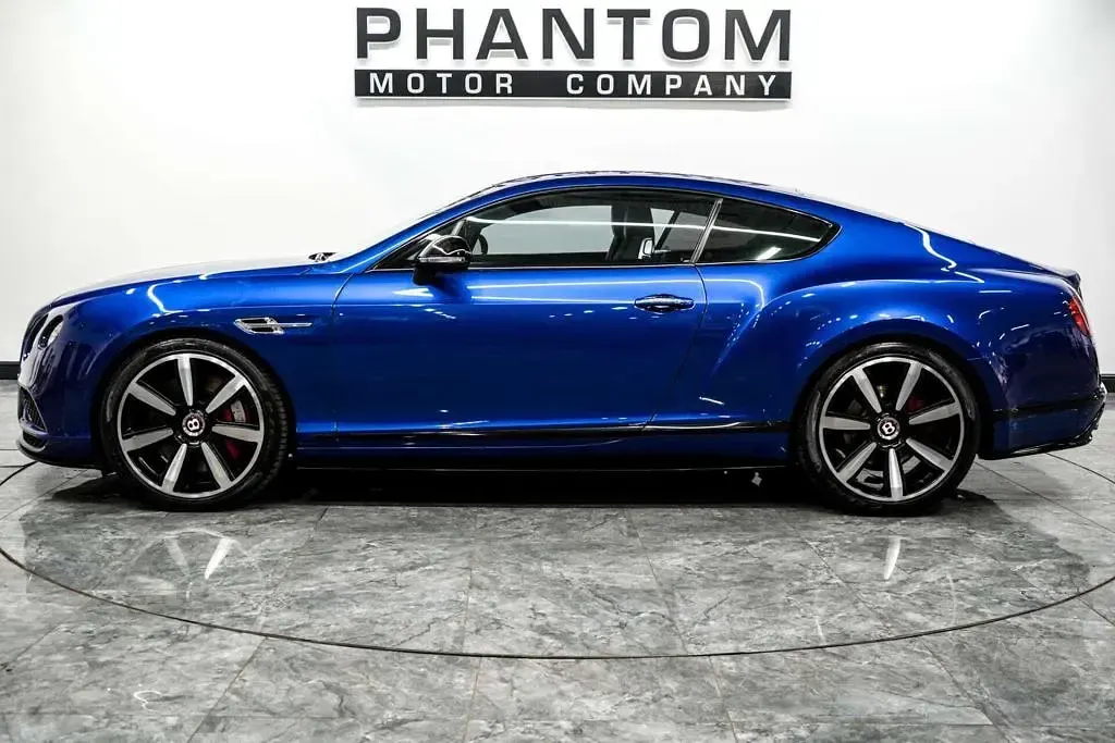 Used Bentley Continental Mulliner 528 HP (388 kW) 2016 Blue Coupe