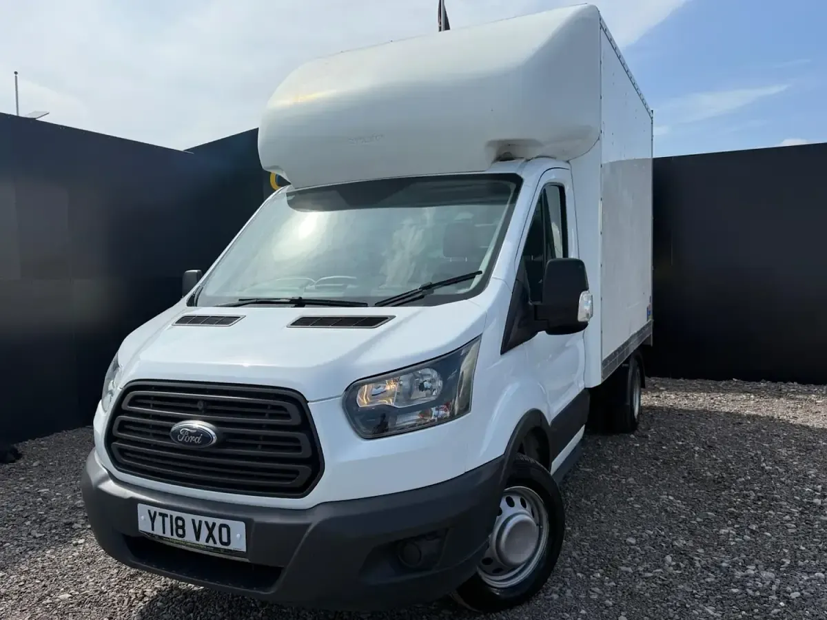 Used Ford Transit S 130 HP (95 kW) 2018 White Van