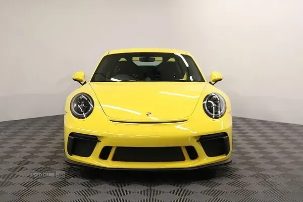 Used Porsche 911 GT3 2018 Yellow Coupe
