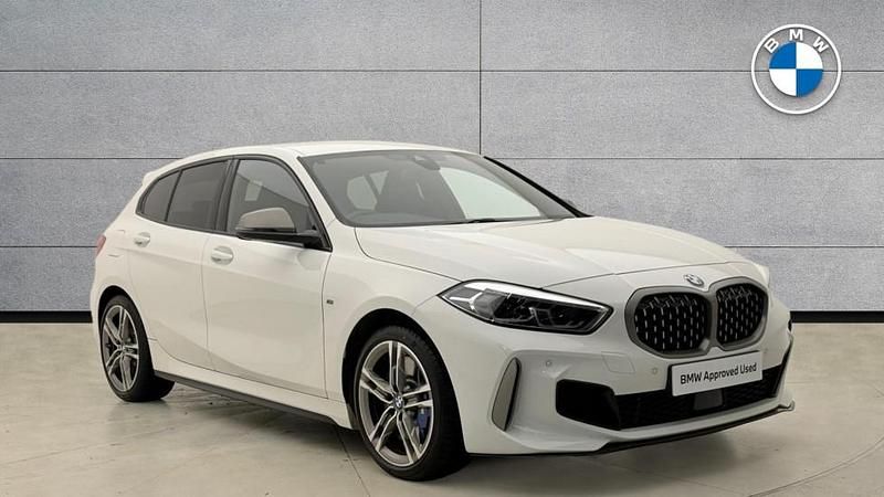 Used BMW M135 Shadowline 302 HP (222 kW) 2024 White Hatchback