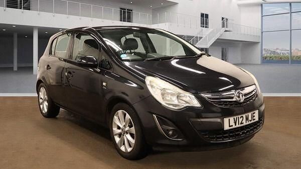 Black Used 2012 Vauxhall Corsa Active Hatchback | £2,595 (Good price) - Image 1/4
