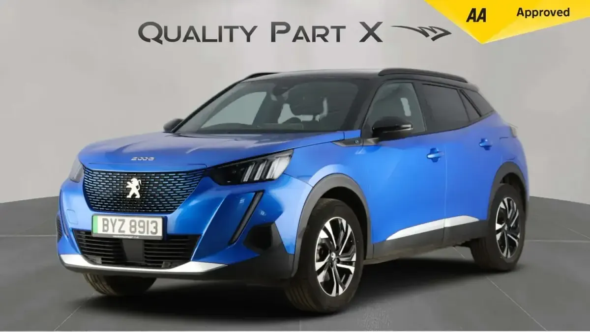 Used Peugeot e-2008 GT 100 kW (136 HP) 2023 Blue SUV