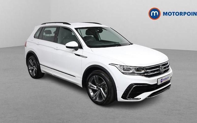 Used VW Tiguan R-line Edition 150 HP (110 kW) 2023 White SUV