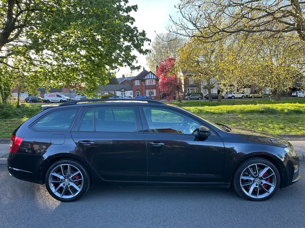 Used Skoda Octavia vRS 2014 Black Estate