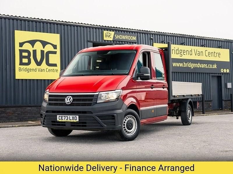 Red Used 2023 VW Crafter Startline Van | £23,995 (Fair price) - Image 1/4